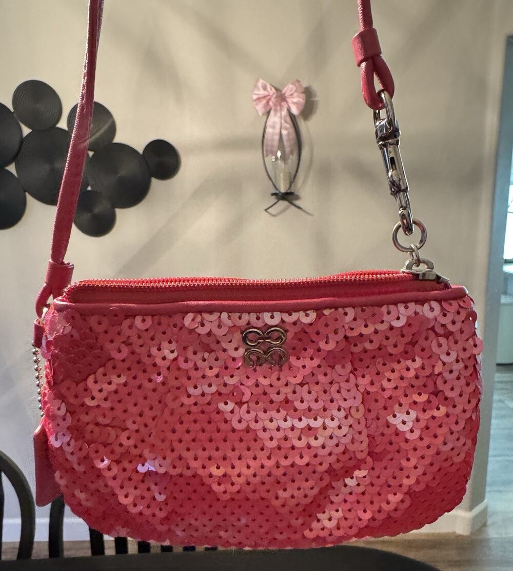 Coach Audrey Sequin Small Wristlet